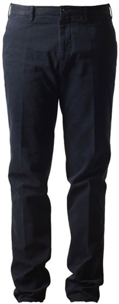 Browns Soft Cotton Chinos - Lyst