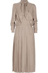 Chloé Printed Silk Dress