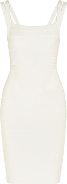Hervé Léger Multistrap Bandage Dress - Lyst