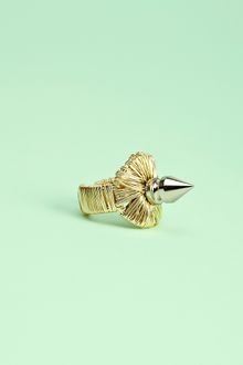 Nasty Gal Totally Wired Spike Ring - Lyst