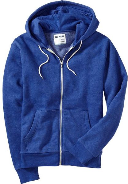 Old Navy Zipfront Hoodies in Blue for Men (blue oracle) | Lyst