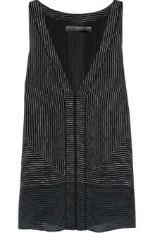 Proenza Schouler Printed Silk Georgette Top - Lyst