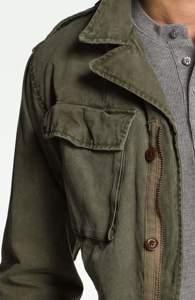 Scotch & Soda Military Jacket in Green for Men (army/ green) | Lyst