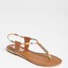 Steve Madden Hamil Sandal in Brown (cognac multi) - Lyst