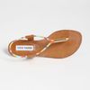 Steve Madden Hamil Sandal in Brown (cognac multi) - Lyst