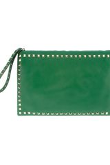 Valentino Studded Clutch
