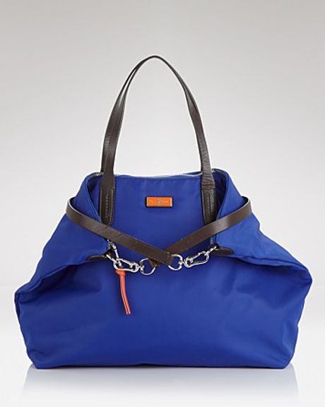 Cole Haan Tote Crosby Nylon in Blue (cobalt corporate orange) Cole Haan Tote Crosby Nylon in Blue (cobalt corporate orange)