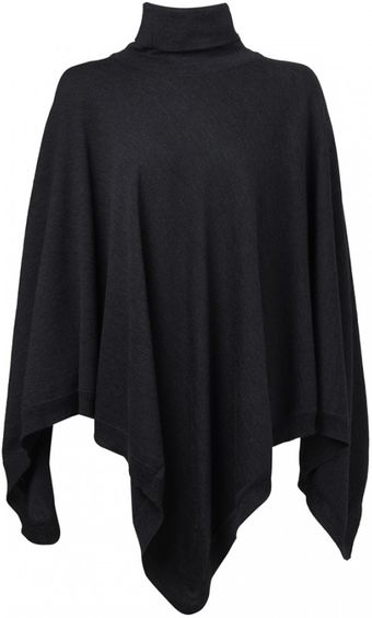 Duffy Duffy Poncho Anthracite - Lyst