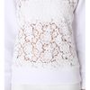 Tibi Sigrid Lace Sweatshirt in White - Lyst