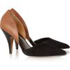 3.1 Phillip Lim Dorsay Suede and Texturedleather Pumps in Black - Lyst