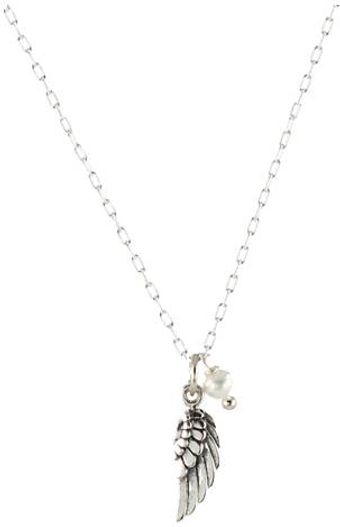Peggy Li Guardian Angel Necklace  - Lyst