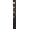 Valentino Studded Leather Headband in Black - Lyst