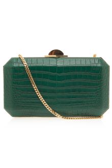 Elie Saab Rectangle Aligator Clutch Bag - Lyst