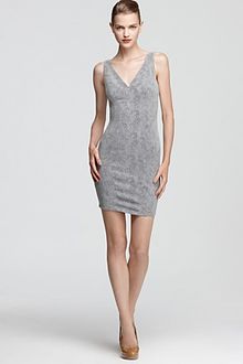 Z Spoke by Zac Posen Sleeveless Dress V Neck Jacquard Front - Lyst