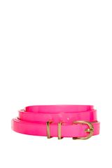 Asos Neon Metal Keeper Super Skinny Waist Belt