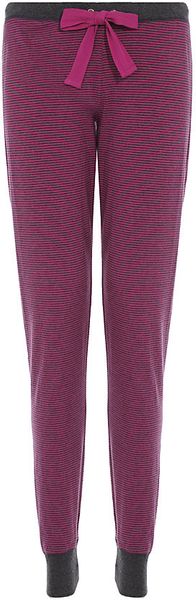 Juicy Couture Striped Jersey Leggings - Lyst