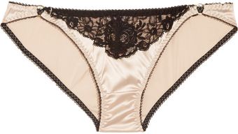 Stella McCartney Bonnie Sizzling Lace and Satin Briefs - Lyst