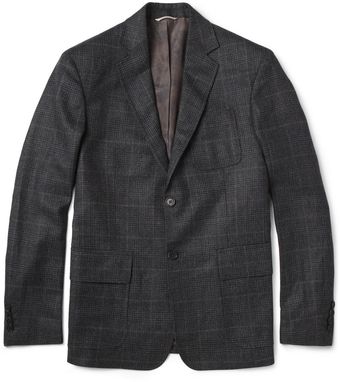 Billy Reid Rustin Prince Of Wales Check Wool Blazer - Lyst