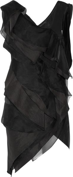 Donna Karan New York Tiered Organza Tunic - Lyst