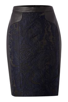 Label Lab Brocade Skirt - Lyst