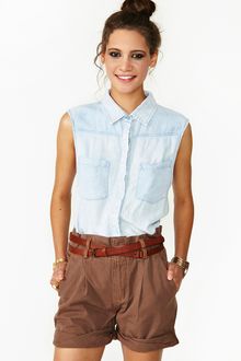 Nasty Gal Utility Shorts - Lyst