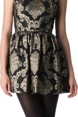 Oasis Baroque Jacquard Dress