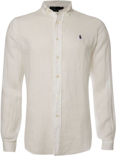 white linen button down shirt mens