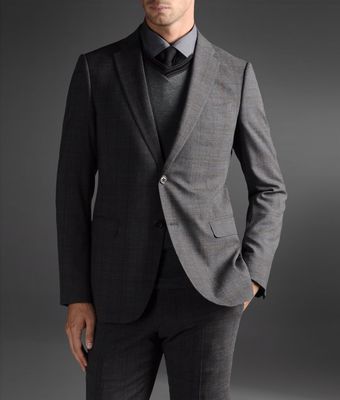 Armani Two Button Suit - Lyst