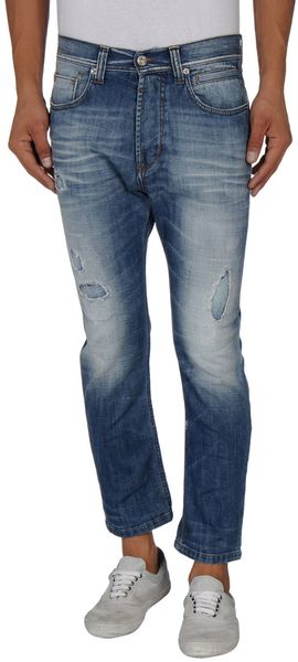 D&G Denim Pants - Lyst