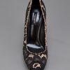 Dolce & Gabbana Lace Print Pump in Black - Lyst