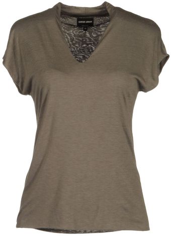 Giorgio Armani Short Sleeve Tshirt - Lyst