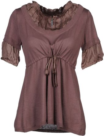 Hoss Intropia Short Sleeve Sweater - Lyst