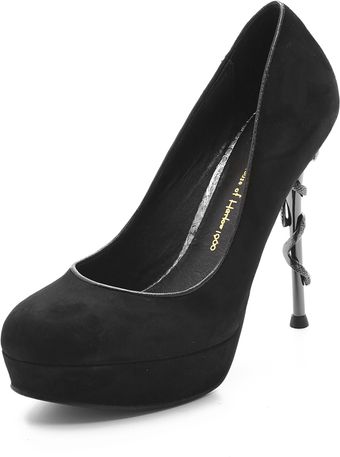 House Of Harlow Stormy Metal Pumps - Lyst