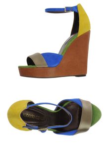Roberto Cavalli Wedge - Lyst