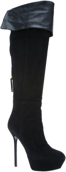 Sergio Rossi Hessian Boot - Lyst