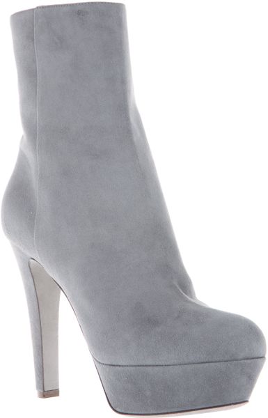 sergio rossi suede booties