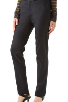 T By Alexander Wang Stretch Twill Trousers - Lyst