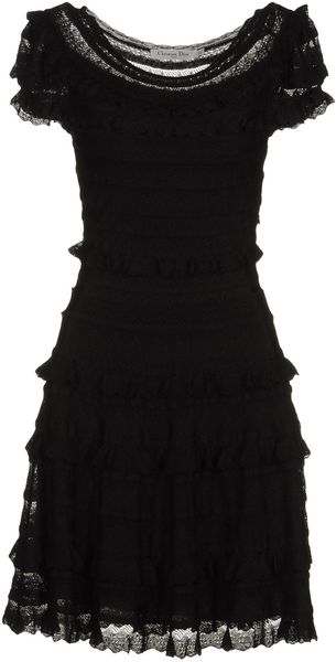 Dior Short Dress - Lyst