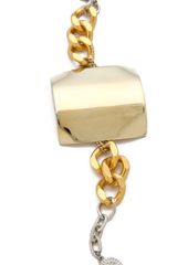 Gemma Redux Flat Plate Link Bracelet
