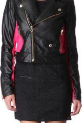 Juicy Couture Leather Biker Jacket