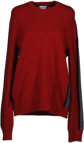 Moncler Long Sleeve Jumper - Lyst