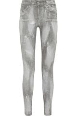 J Brand 811 Painteffect Midrise Skinny Jeans