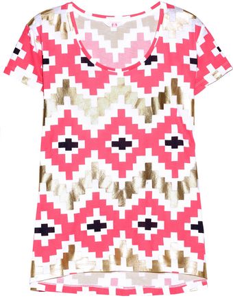 Sass And Bide The Print Run Printed Cotton Tshirt - Lyst