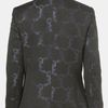 Topshop Floral Jacquard Tux Blazer in Blue (navy blue/ black) - Lyst