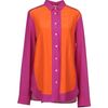 Celine Long Sleeve Shirt in Purple (orange) - Lyst