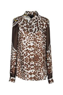 Class Roberto Cavalli Long Sleeve Shirt - Lyst