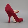 Dolce & Gabbana Midheel Buckle Pump in Red - Lyst