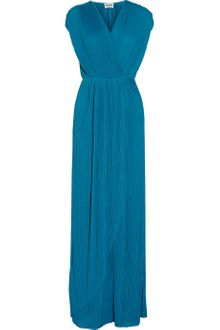 Alice By Temperley Panama Pleated Jersey Maxi Dress - Lyst