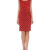 Dolce & Gabbana Short Dress in Red - Lyst