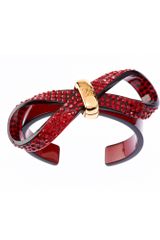 Ted Baker Ted Baker Pave Floppy Bow Acrylic Cuff